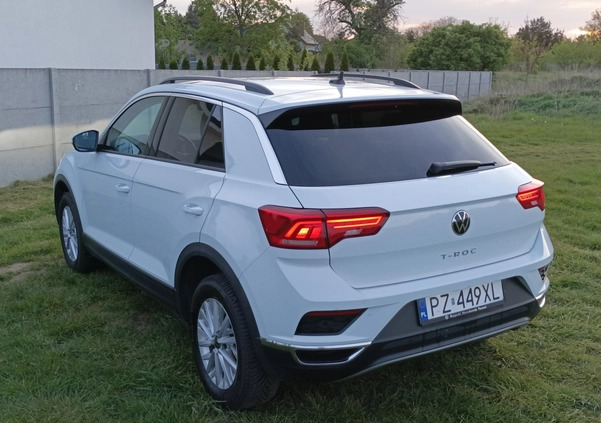 Volkswagen T-Roc cena 102000 przebieg: 36436, rok produkcji 2021 z Zwoleń małe 37